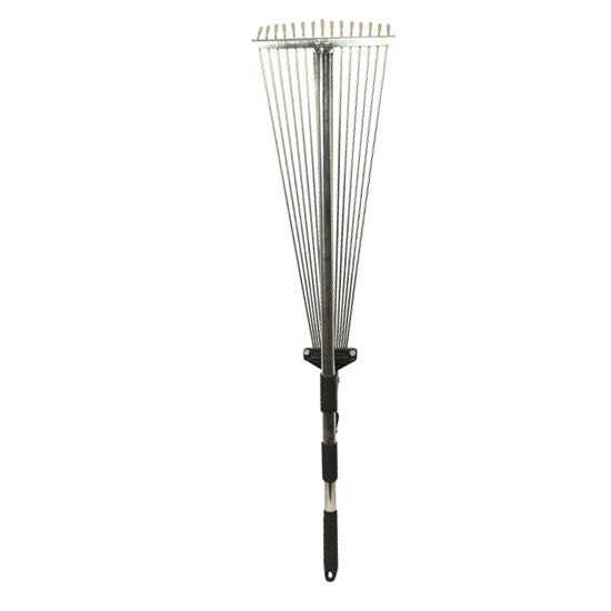 telescopic garden rake