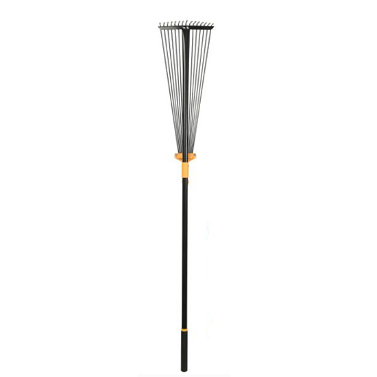 metal garden leaf rake