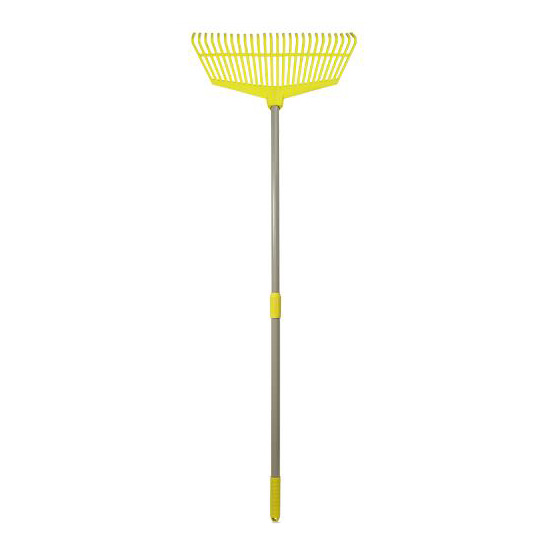 telescopic plastic garden rake