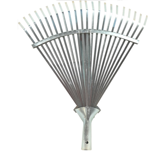 22T stainless steel leaf rake