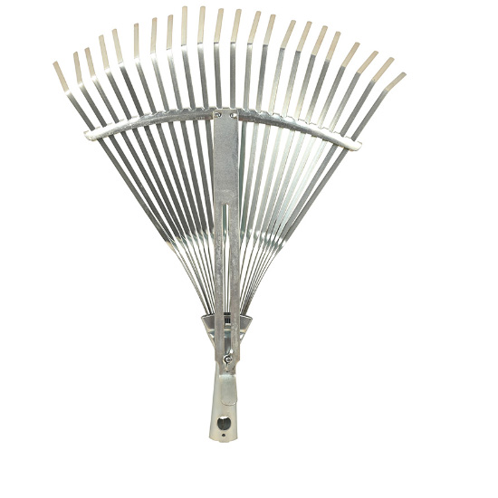 adjustable stainless steel leaf rake