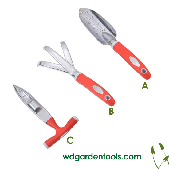 Stainless steel garden tools