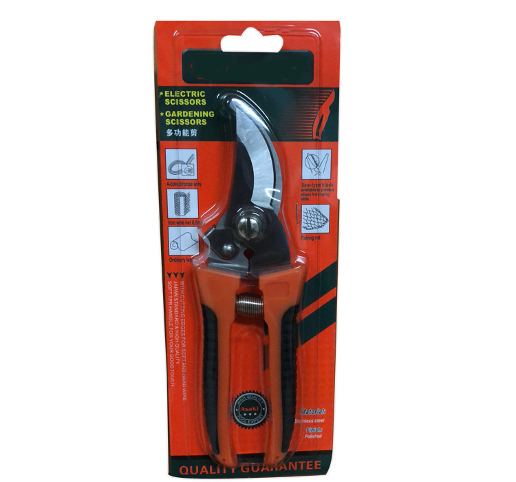 Professional plastical handle pruner shear