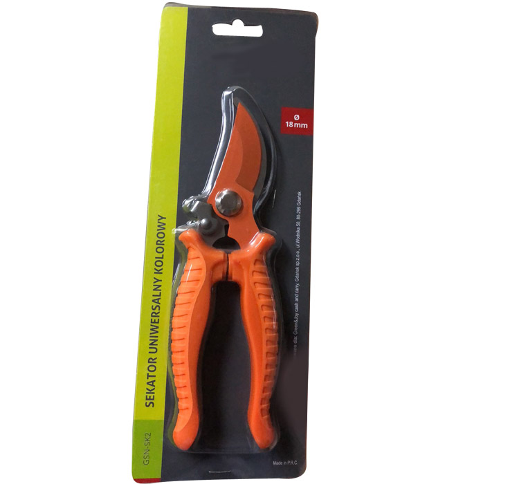 soft grip handle stainless steel garden scissors