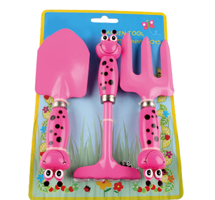 Cartoon handle garden tool set