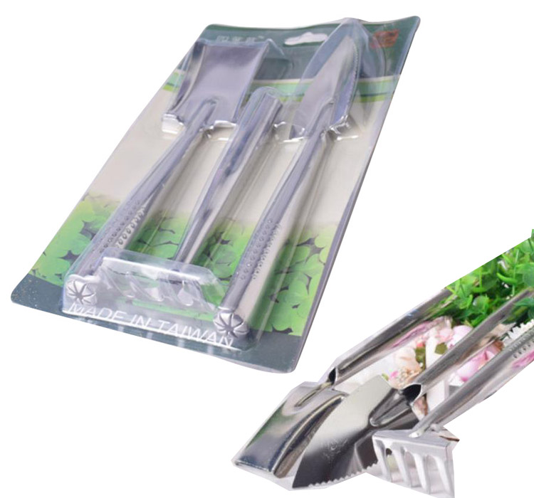 Stainless steel 3 pcs garden tool set