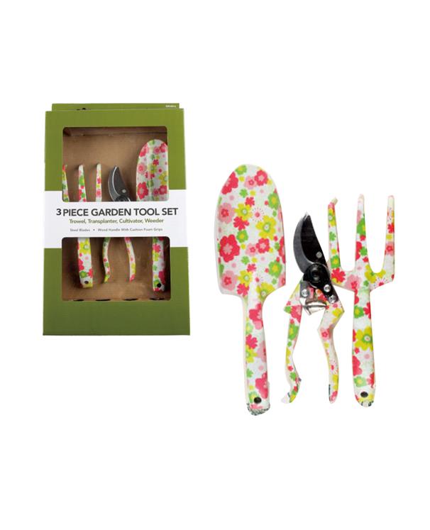 Floral garden tool set