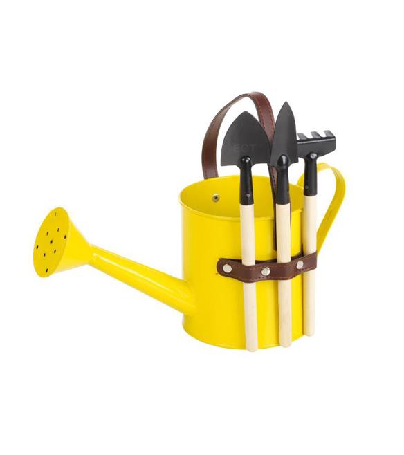 3pcs mini garden tools with watering can