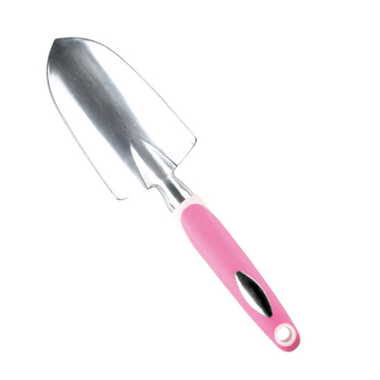 stainless steel garden trowel