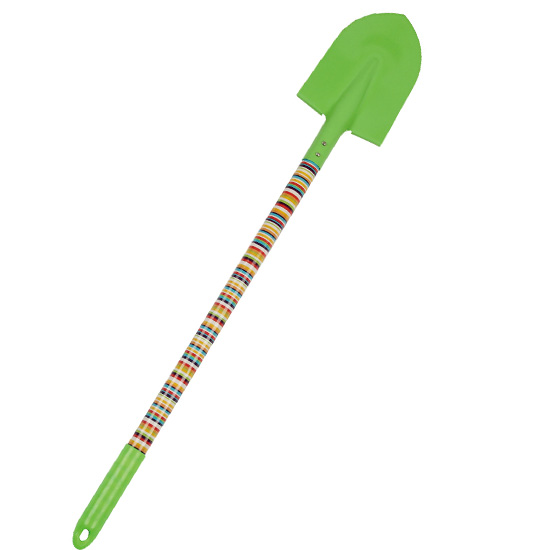 long colorful handle kids garden shovel