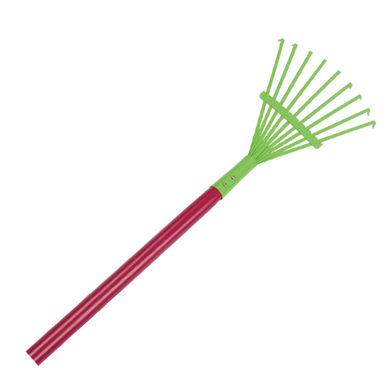 70cm wooden handle older children leafe rake