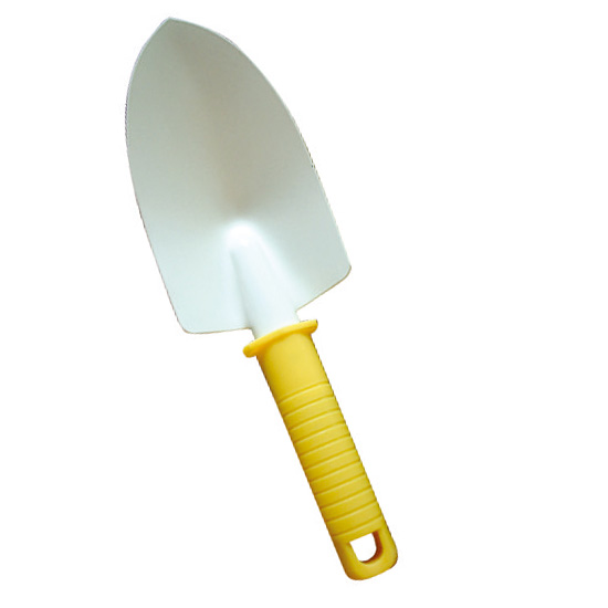 garden tool blue trowel