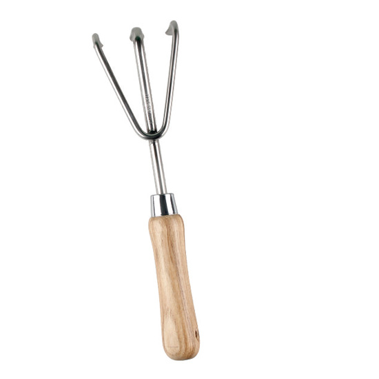 wooden handle mini hand rake