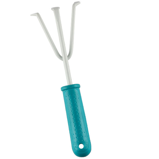 plastic hand mini plant rake