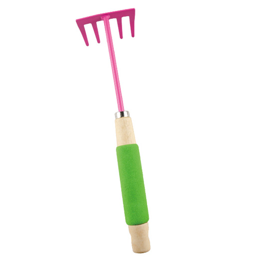 5 teeth garden planting rake