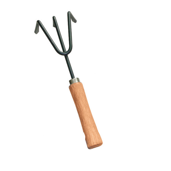 3 teeth mini planting rake