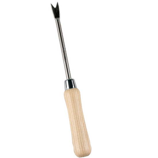 wooden handle grass weeder